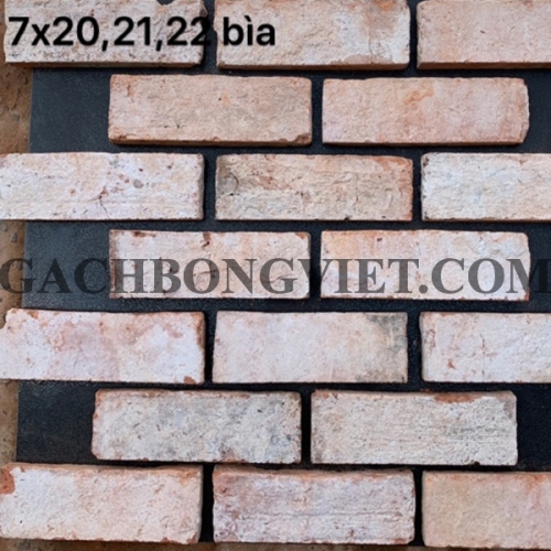 Gạch cổ cắt bìa Sài Gòn, 7x21 cm