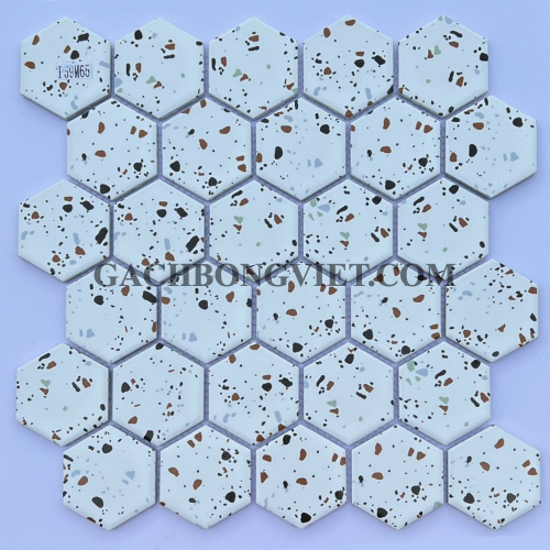 Gạch mosaic lục giác, M65