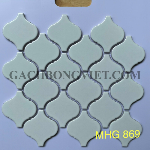 Gạch mosaic trái bầu, M-G869